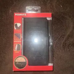 PEANUTS iPhone 6 手帳型フリップケース ブラックのサムネイル