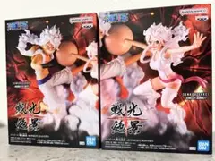 ワンピース 戦光絶景 ルフィ ボニー フィギュア 2種セットのサムネイル