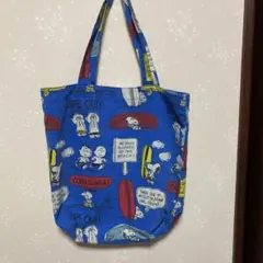『美品』ブーフーウー❣️スヌーピー エコバッグ　トートバッグ