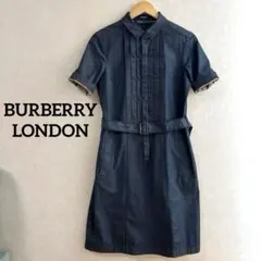 美品 BURBERRY BLUE LABEL ワンピース 刺繍 ベルト付 38 - メルカリ
