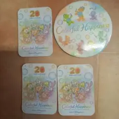 Duffy and Friends 20周年記念 コースターセット