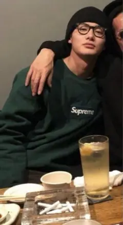 野村周平Supreme シュプリーム スモール ボックスロゴ　ビーニー　ニット帽 Supreme AOI Icons Beanie 野村周平着用 - メルカリ