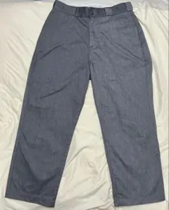 【美品】coen ワークチノアンクルパンツ（Ｓ）ダークグレーのサムネイル