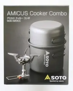 SOTOアミカス&カップラーメンダブルクッカーOD缶付き新品未使用セット