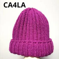 CA4LA ★ ニット帽 ピンク アクリル