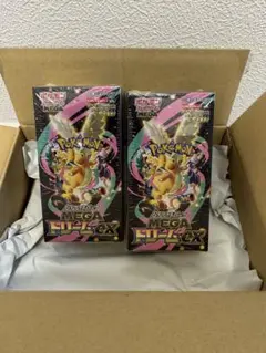 ポケモンカードゲーム MEGAドリームex 2box シュリンク付