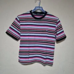 BURBERRY BLACK LABEL マルチボーダー Tシャツのサムネイル
