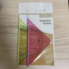 分度器付き三角定規のサムネイル