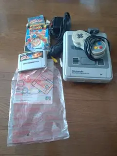 任天堂 スーパーファミコン 本体 コントローラー ゲーム付き