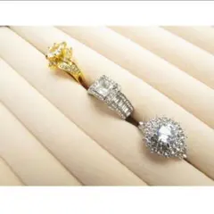 ジルコニア ジュエリー 指輪 リング アクセサリー 3点セット