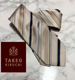 HANDMADE TAKEO KIKUCHI タケオキクチ シルクネクタイ日本製