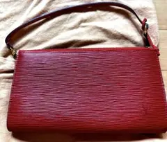 LOUIS VUITTON ハンドバッグ エピ 赤