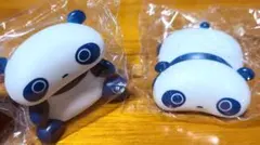 たれぱんだ　もっちりマスコット　すわり　うつ伏せ（あお）