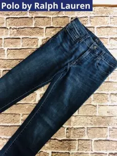 Polo Ralph Lauren ダークブルー スキニーデニム 4ポケット