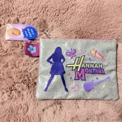 PLAZA限定 シークレットアイドル ハンナモンタナ ハート型ポーチ
