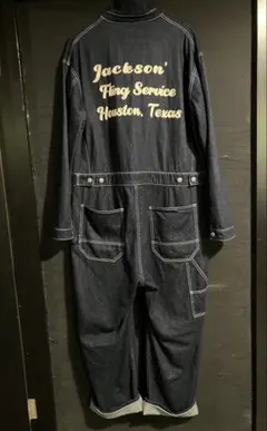 ヒューストン　つなぎ　インディゴストライプ 楽天市場】ヒューストン つなぎ（メンズファッション）の通販