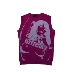 HYSTERIC GLAMOUR ニットベスト ピンクのサムネイル