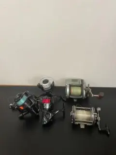 ② スピニング、ベイトリール 大量まとめ売り 16台セット！ - メルカリ