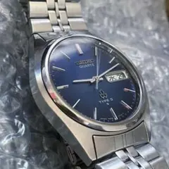 SEIKO TYPEII 青ヘアライン　デイデイト　1979 SEIKO TYPEII 青ヘアライン デイデイト 1979 - メルカリ