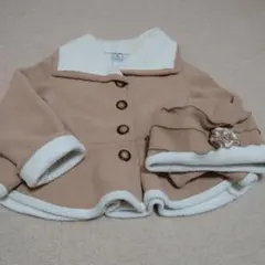 帽子付きボアアウターセット