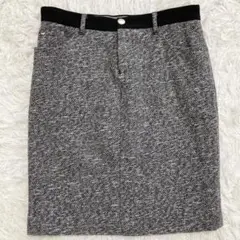 【極美品】アルマーニジーンズ ツイード スカート イーグル 近年モデル 38