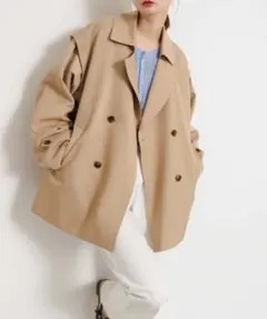 2WAYショートトレンチコート