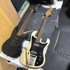 ブラックエレキギター ソリッドボディ ジャンク 41A1SLnZNlL.jpg