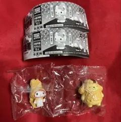 サンリオ　ガチャガチャ　天麩羅　マイメロディ　ポムポムプリン　新品未使用