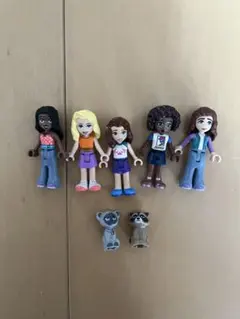 LEGO Friends⭐︎5体セット(動物2体付き)