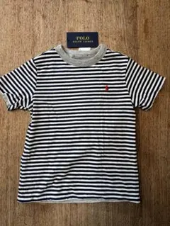 タグ付き未使用　ポロラルフローレン　リバーシブル Tシャツ　110㎝　4T