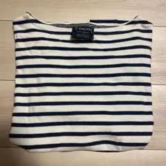 【B&Y別注】ORCIVAL 7分丈 ボーダーカットソー サイズ3のサムネイル