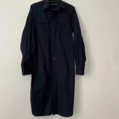 ラルフローレンシャツワンピース 人気のブラック