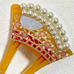 KZ064-b 簪 かんざし 結婚式 和装 髪飾り 卒業式 成人式 着物 バチ型