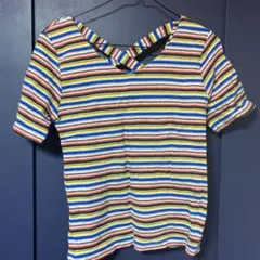 【美品】ボーダー Tシャツ
