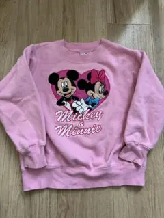 ミッキー ミニー ヴィンテージ スウェット 約120