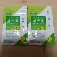 Kaneka わたしのチカラ 還元型コエンザイムQ10 30日分×2袋 - メルカリ