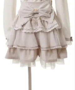 【LIZ LISA】ビッグリボンティアードスカート ※写真要確認