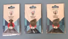 ラグビー☆ワールドカップ☆ JAPAN2019 ピンバッジ 3個セット