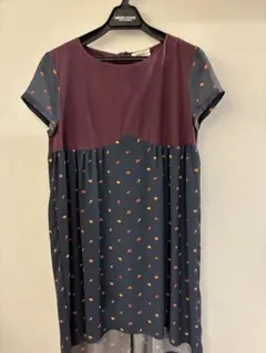 UNDERCOVER プリント半袖ワンピースのサムネイル