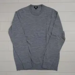 エクストラファインメリノクルーネックセーター ニット