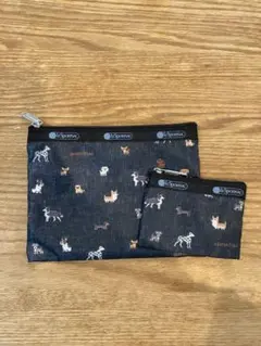 BAILA バイラ 付録 レスポートサック ワンコ柄ポーチ　セット