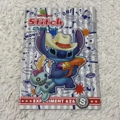 【当時物】スティッチ スクランプ 交換ノート 平成レトロ ディズニー 未使用