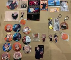 呪術廻戦　虎杖悠仁　紙類　缶バッジ　アクリルスタンド