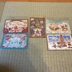 Duffy & Friends クリスマスポストカード5枚セット