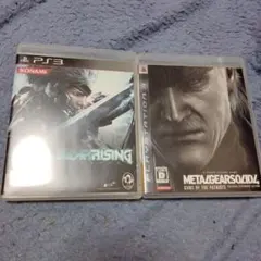PS3ソフト　METAL GEAR RISING & SOLID 4　2本セット