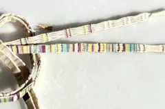 遊び心溢れる帯締め✴︎多色✴︎多彩な織り目