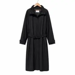 新品 COEL リネンビッグロングコート 38 ベルト付き 定価77,000円のサムネイル