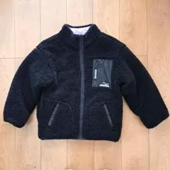 ラブトキシック 2wayボアジャケット 140 バックロゴ ラベンダー