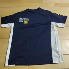 ZETT スポーティーシャツ LL ネイビー