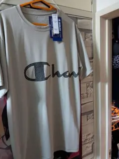 Champion／ Tシャツ UVカット サンドベージュ　XL